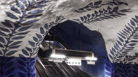 藝術氣息！ 瑞典地鐵都有「展覽」